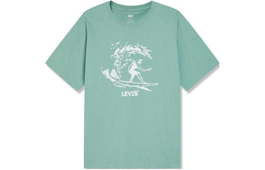 

Футболка мужская зеленая Levi’S, зеленый