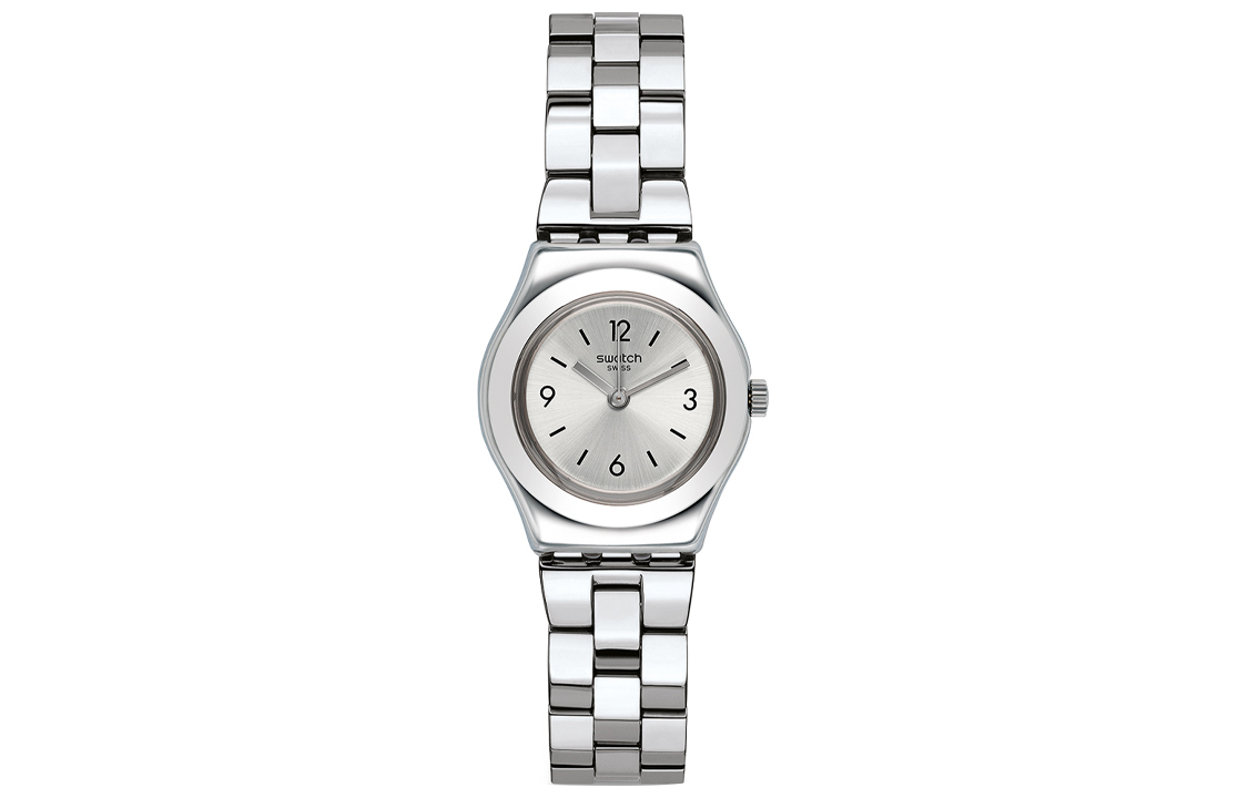 

SWATCH Часы Women's 25mm Silver Watch YSS300G, Silver Gray