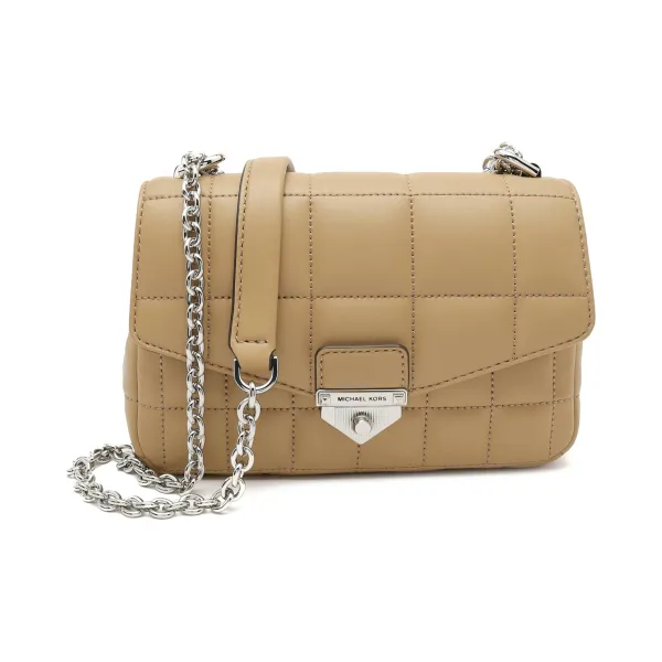 

Кожаная сумка-мессенджер soho Michael Kors, коричневый