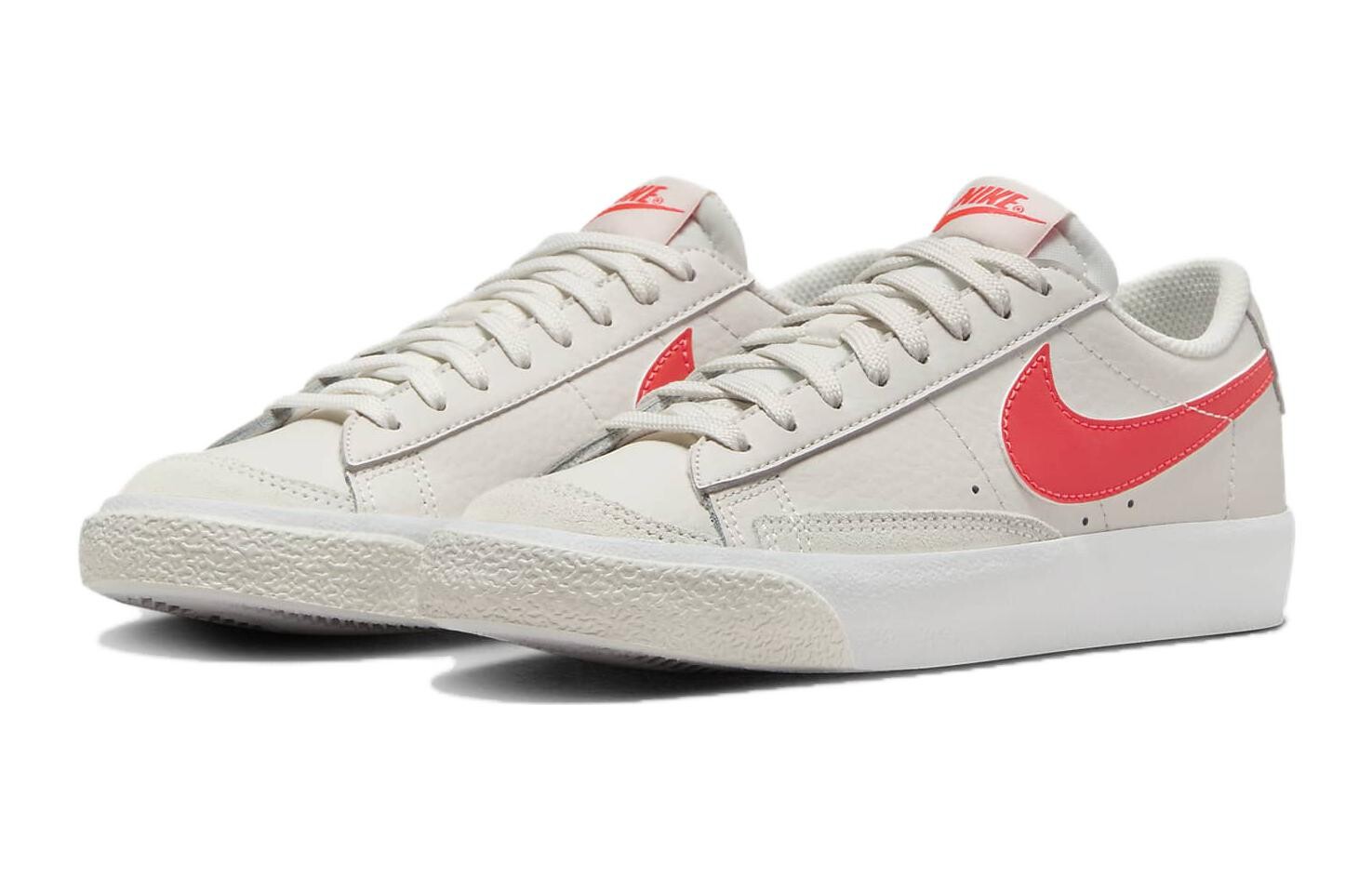 Блейзер Low '77 GS 'Phantom Bright Crimson' Nike, бежевый — фото 3
