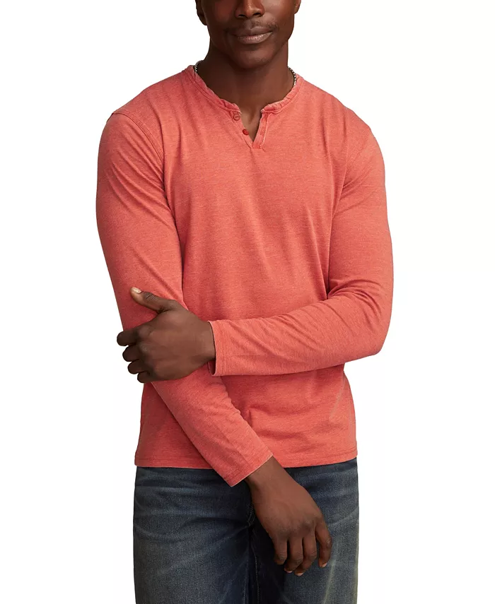 

Мужская футболка с длинным рукавом Venice Burnout Lucky Brand, красный