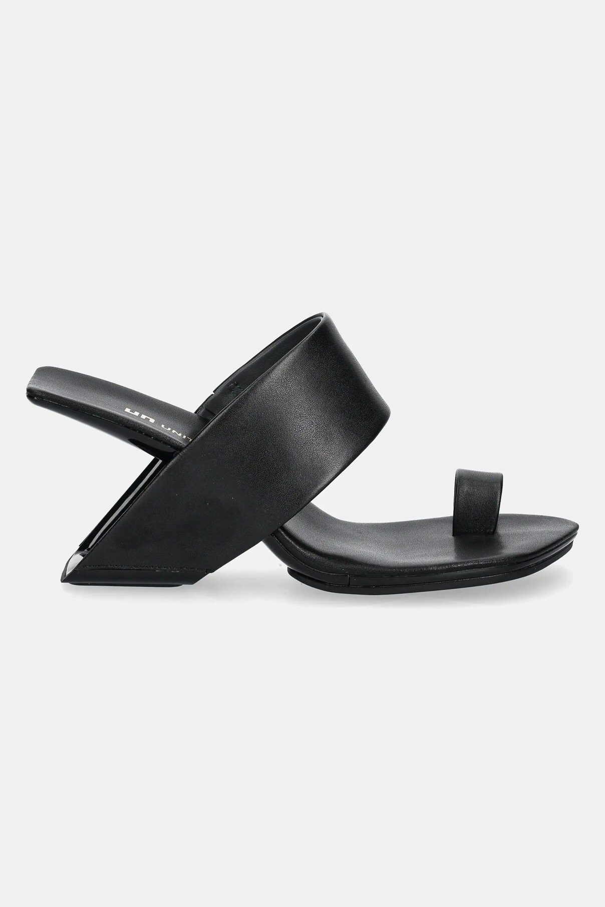 Шлепанцы Leather Loop Toe High Flip Flops United Nude, черный — фото 3