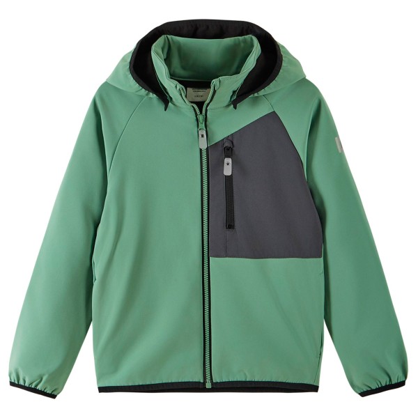 

Детская мукана - куртка софтшелл Reima, зеленый