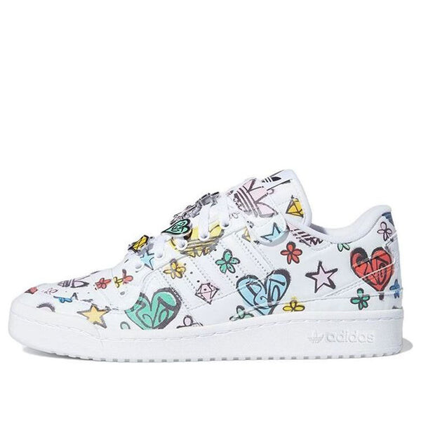 

Кроссовки jeremy scott x forum 84 низкие Adidas, белый