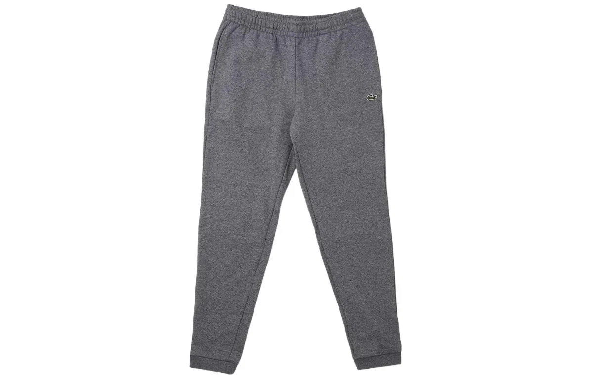 Спортивные штаны Lacoste Dark серый, трикотажные, мужские, Medium серый