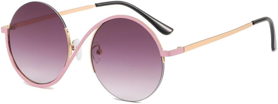 

MUTYNE Винтажные солнцезащитные очки в большой круглой оправе, модные женские солнцезащитные очки для активного отдыха и путешествий, защита от ультрафиолета UV400, A2