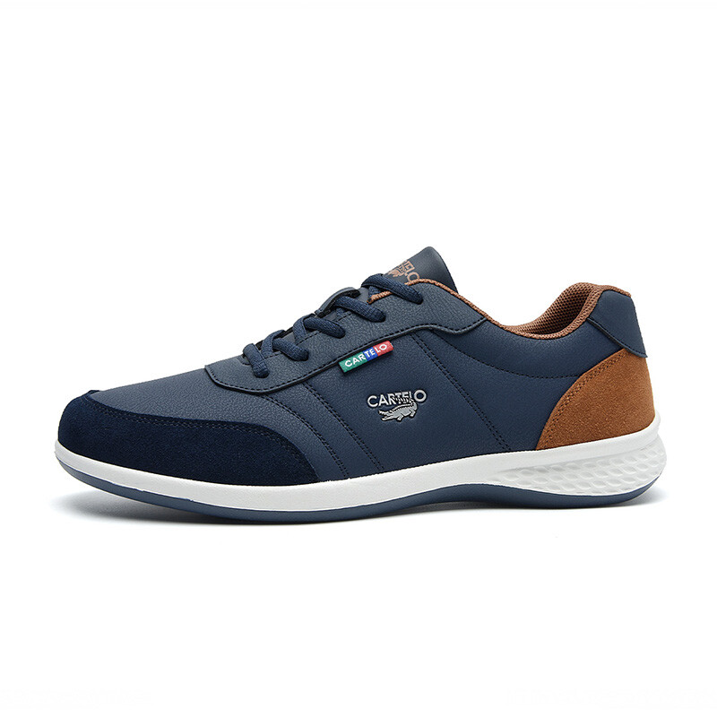 

Кроссовки CARTELO/Catilla crocodile Lifestyle Shoes Men Low-top, черный