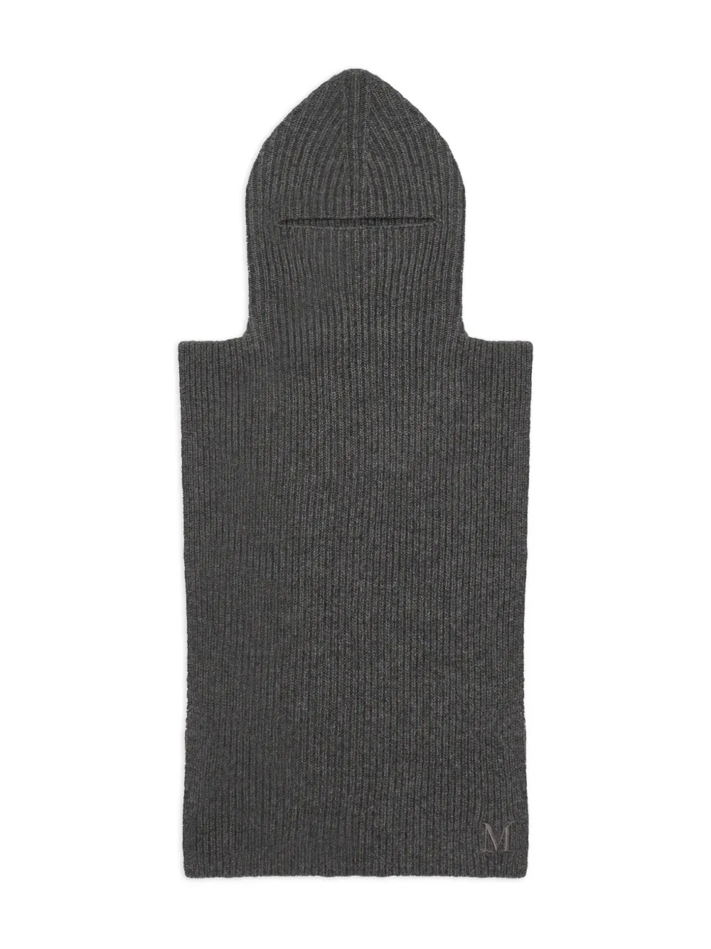 

Шарф с капюшоном MAX MARA, серый