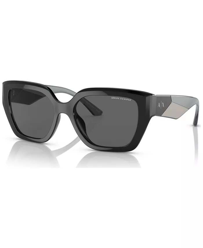 

Женские солнцезащитные очки, AX4125SU54-X A|X Armani Exchange, черный