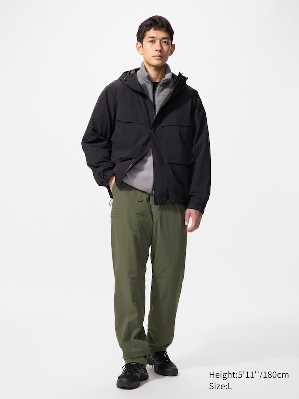 

Теплые брюки с подкладкой (удлиненные) Uniqlo, 57 olive