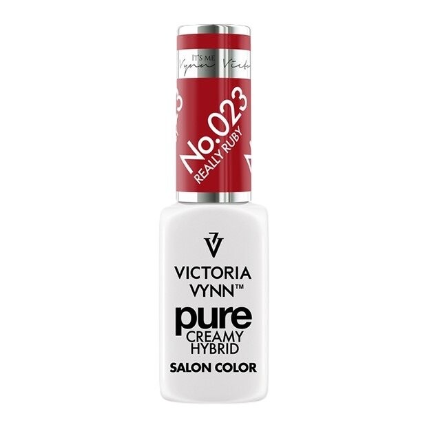 

Лак для ногтей Victoria Vynn Pure Creamy Hybrid 023 Really Ruby, 8 мл