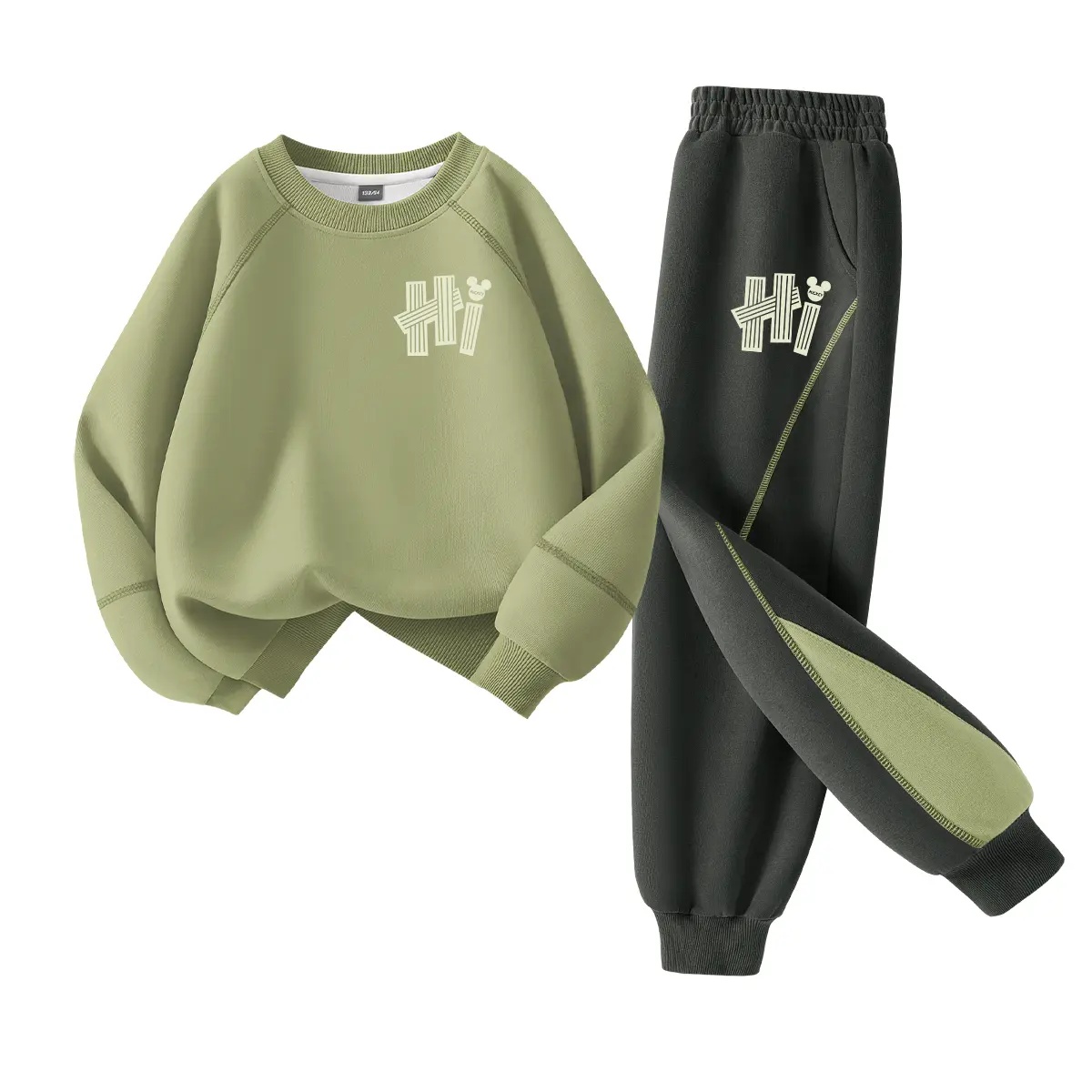 

Детская повседневная спортивная одежда Disney, зеленый