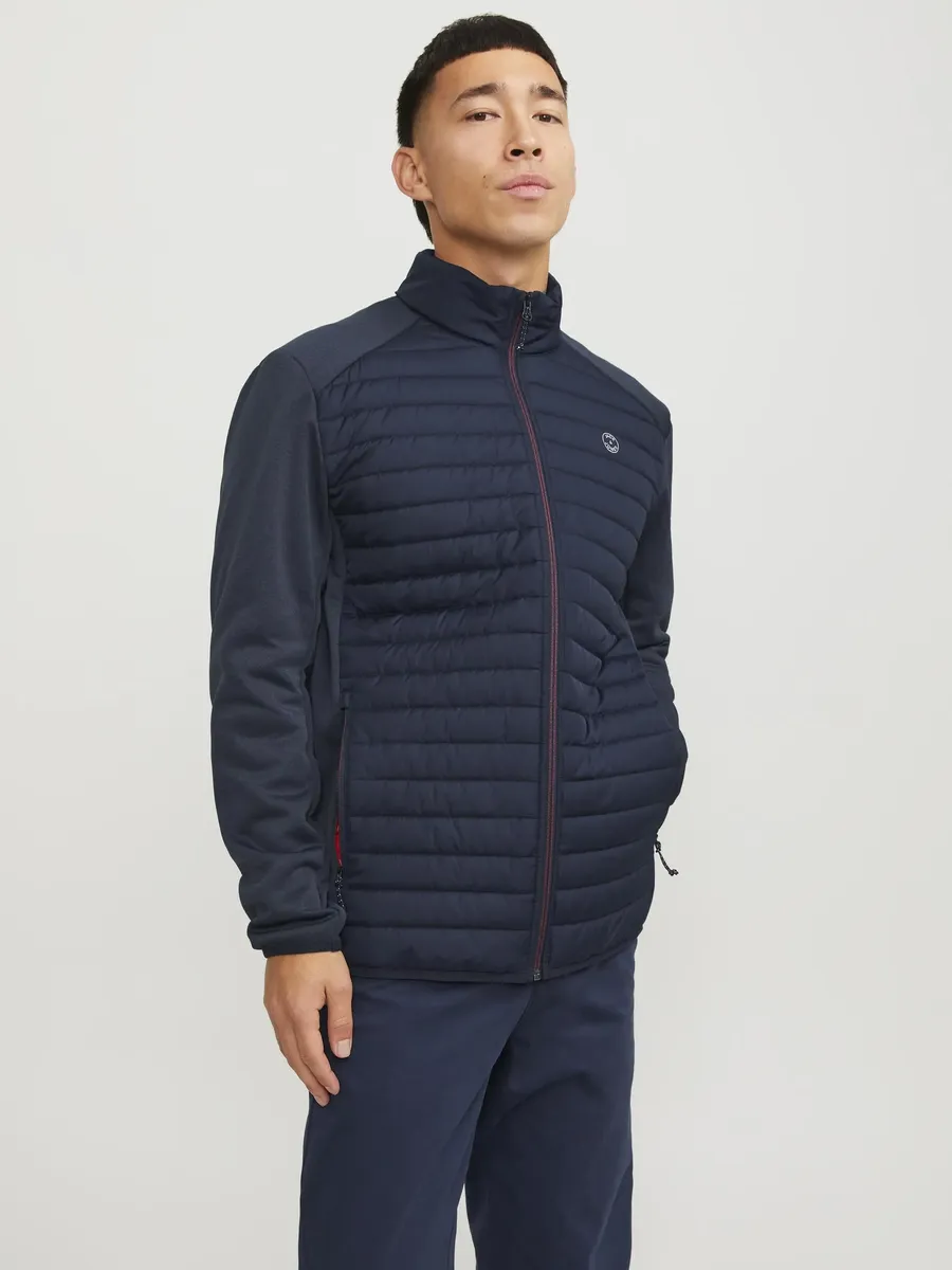 

Стеганая куртка Jack & Jones "JJEMULTI QUILTED COLLAR NOOS", синий