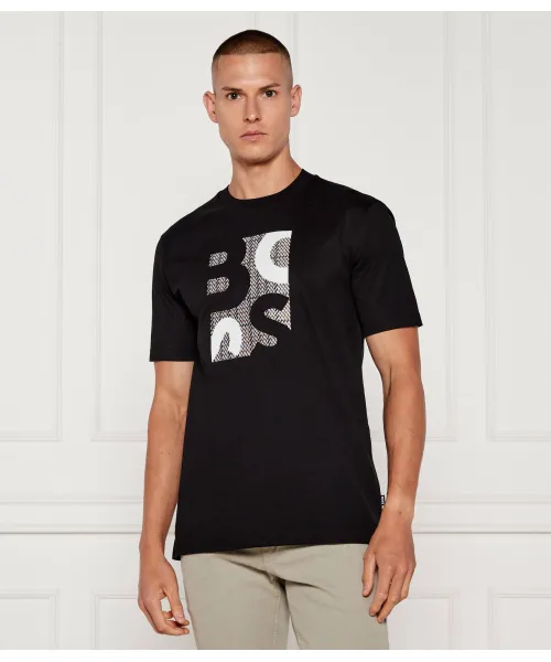 

Футболка h-thompson 655 Regular fit Boss, черный