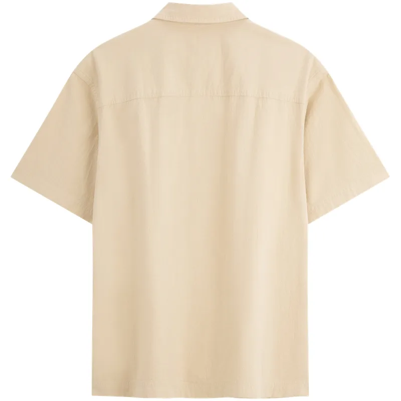 Calvin Klein Рубашка мужская RAE с заостренным воротником, цвет khaki — фото 4