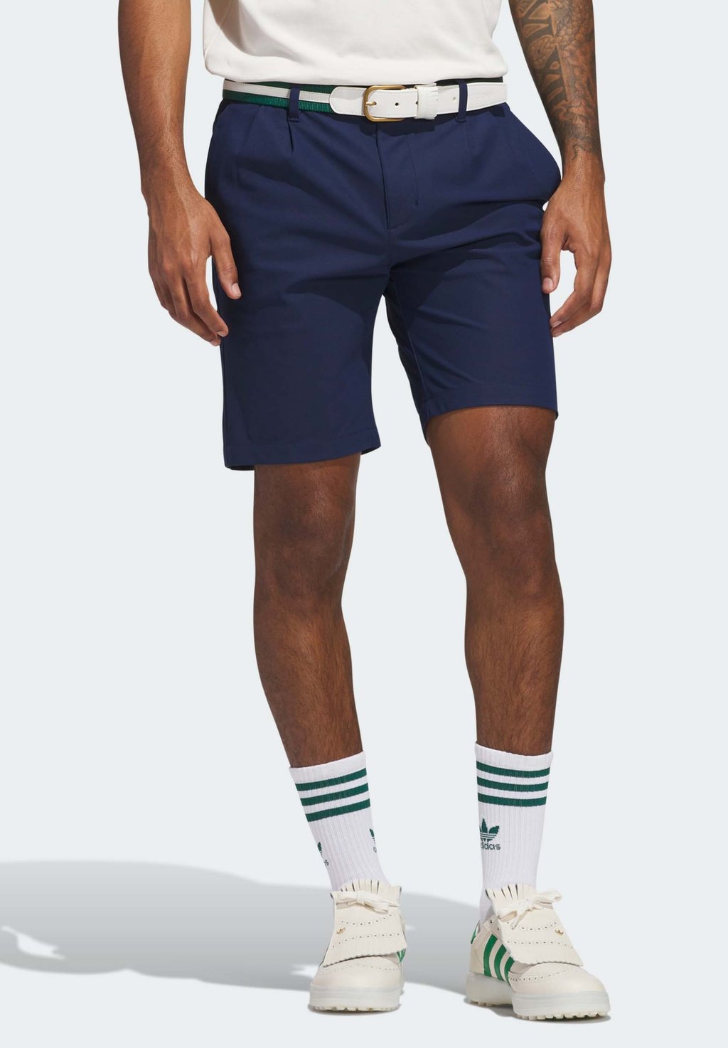 

Спортивные шорты PLEAT SHORT Adidas Golf Originals, темно-синий
