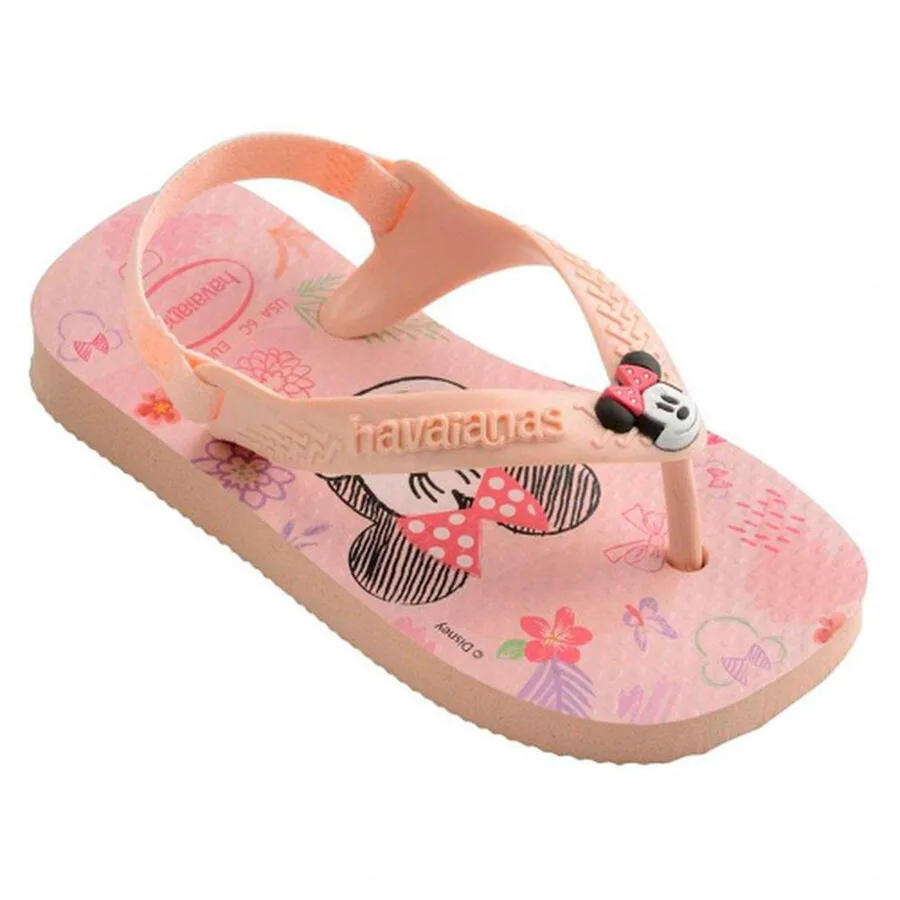 Вьетнамки Havaianas Baby Disney Classic, розовый — фото 3
