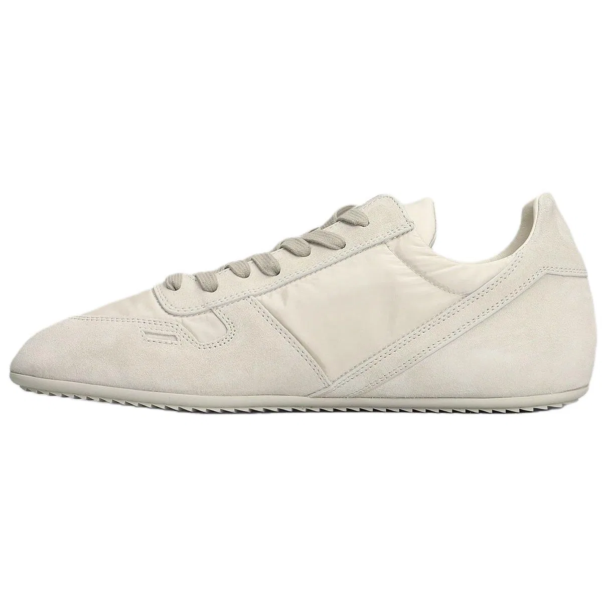 Кроссовки кожаные RICK OWENS Temple Low жемчужные