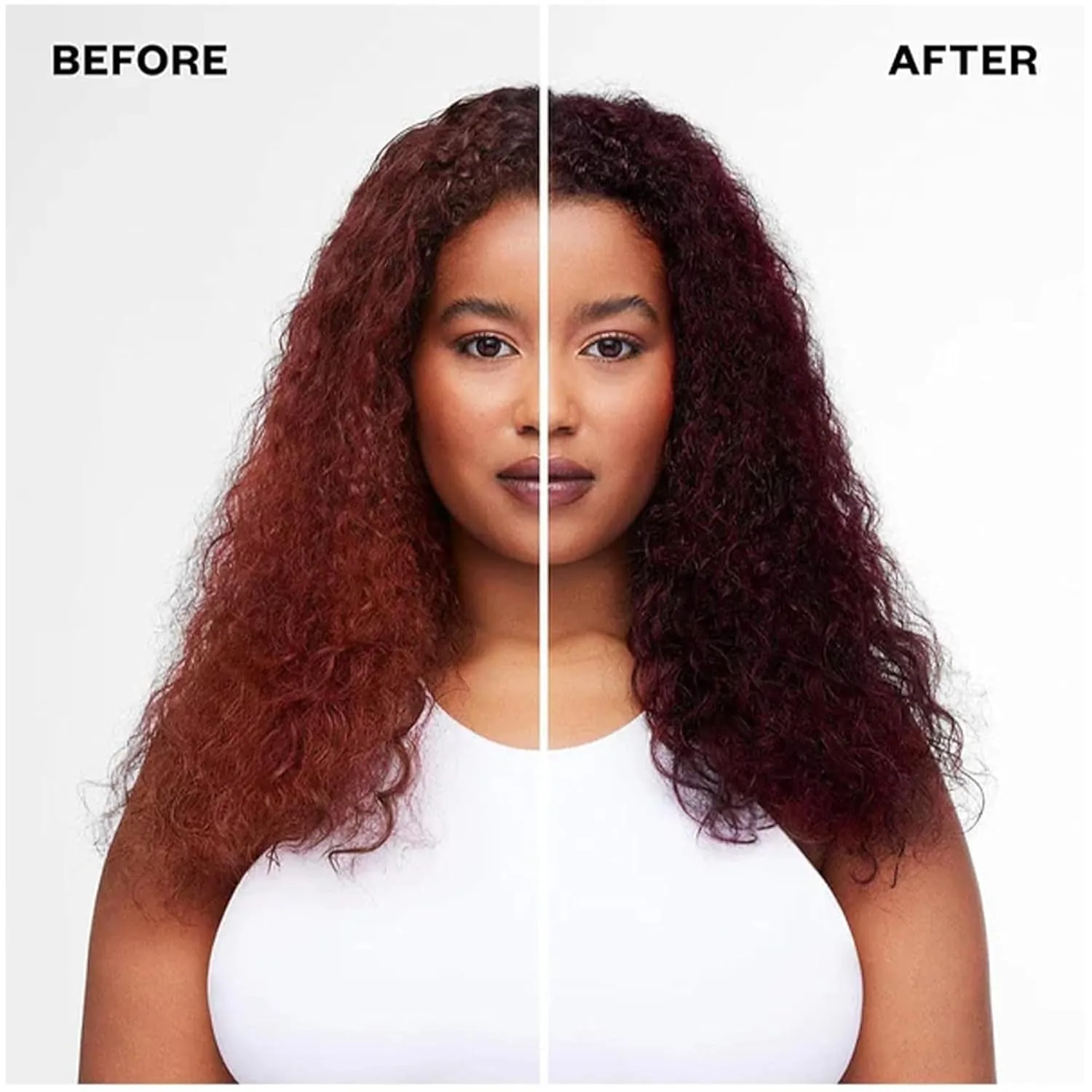 IGK Williams Burgundy Color Depositing Hair Mask, интенсивный бордовый полуперманентный окрашивающий кондиционер и тонирующий глянец, увлажняющая формула для блеска и обновления цвета, веганский, без жестокости, 170 г, Williams Burgundy (Intense... — фото 4