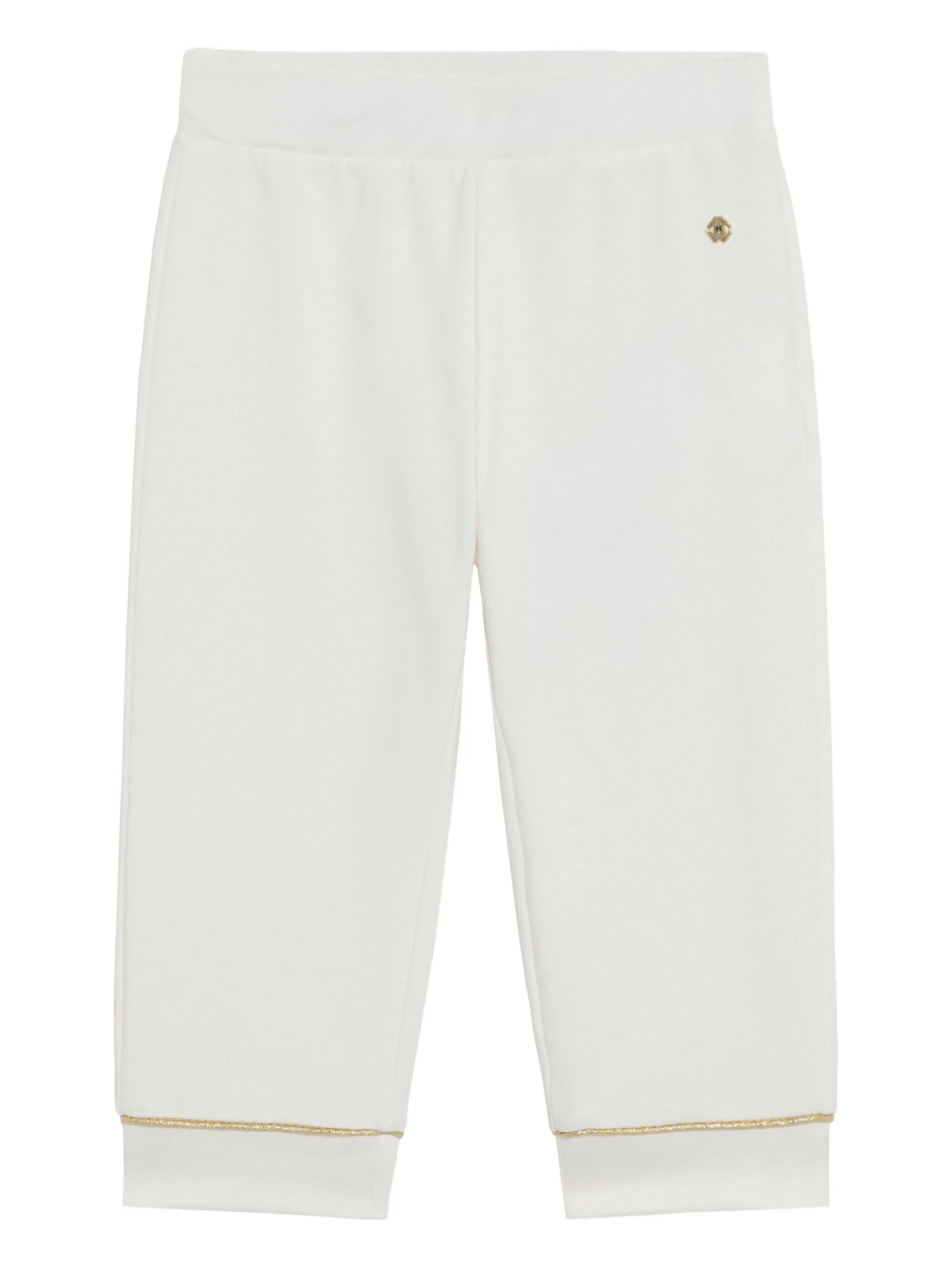 

Спортивные брюки с монограммой Roberto Cavalli Junior, белый