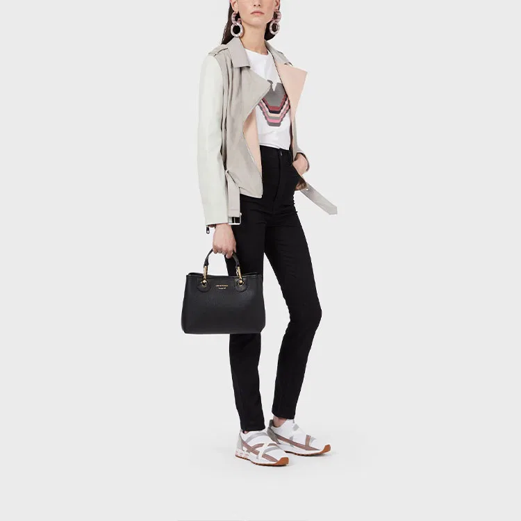 Футболка с логотипом предыдущего сезона EMPORIO ARMANI, White — фото 3