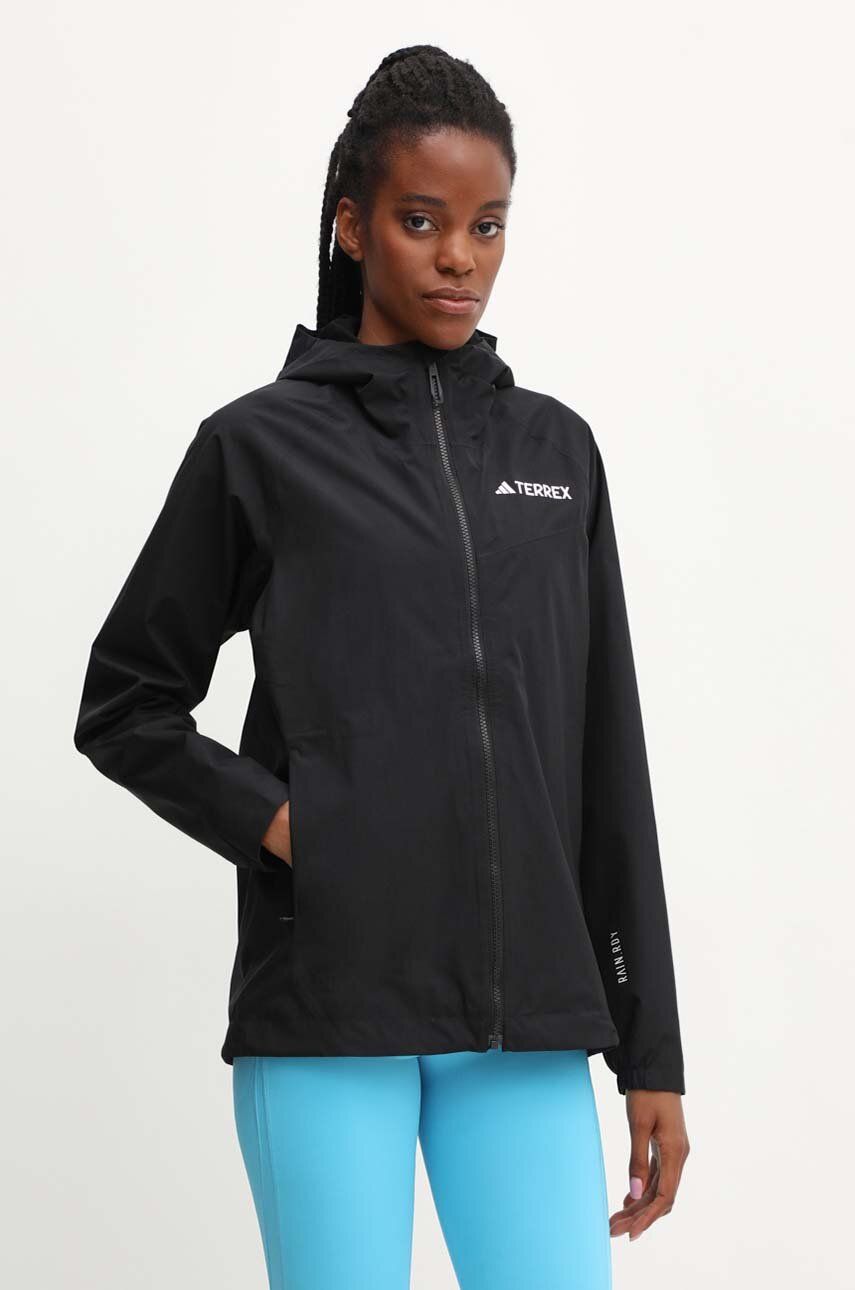 

Мульти водонепроницаемая куртка adidas TERREX, черный
