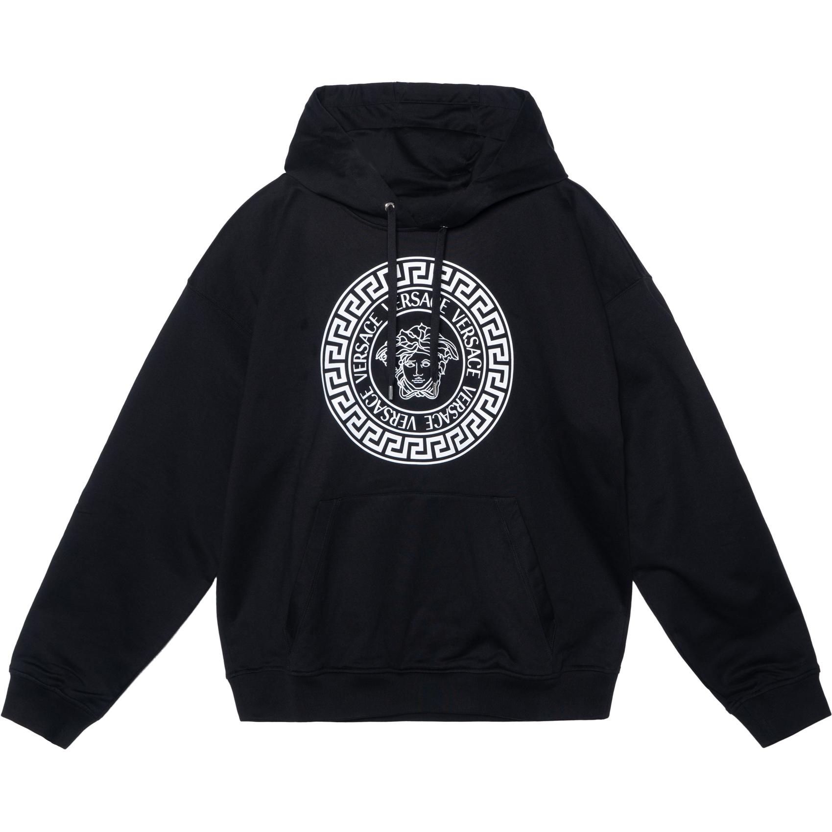 

VERSACE Толстовка мужская черная