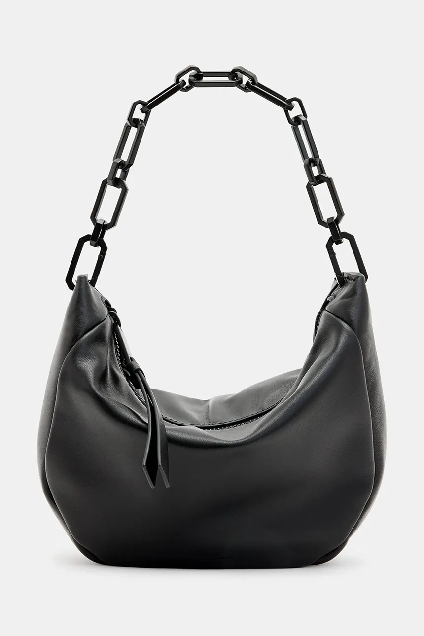 

Кожаная сумка MADEA MINI AllSaints, черный