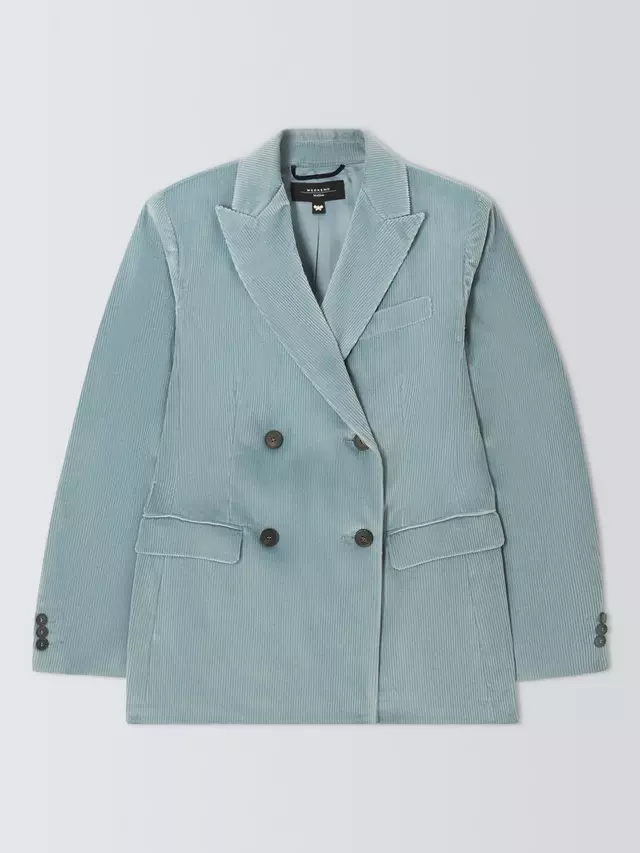 

Блейзер Weekend MaxMara Katanga Corduroy, цвет sky blue