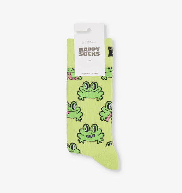 

Носки из смеси эластичного хлопка Frog Happy Socks, желтый