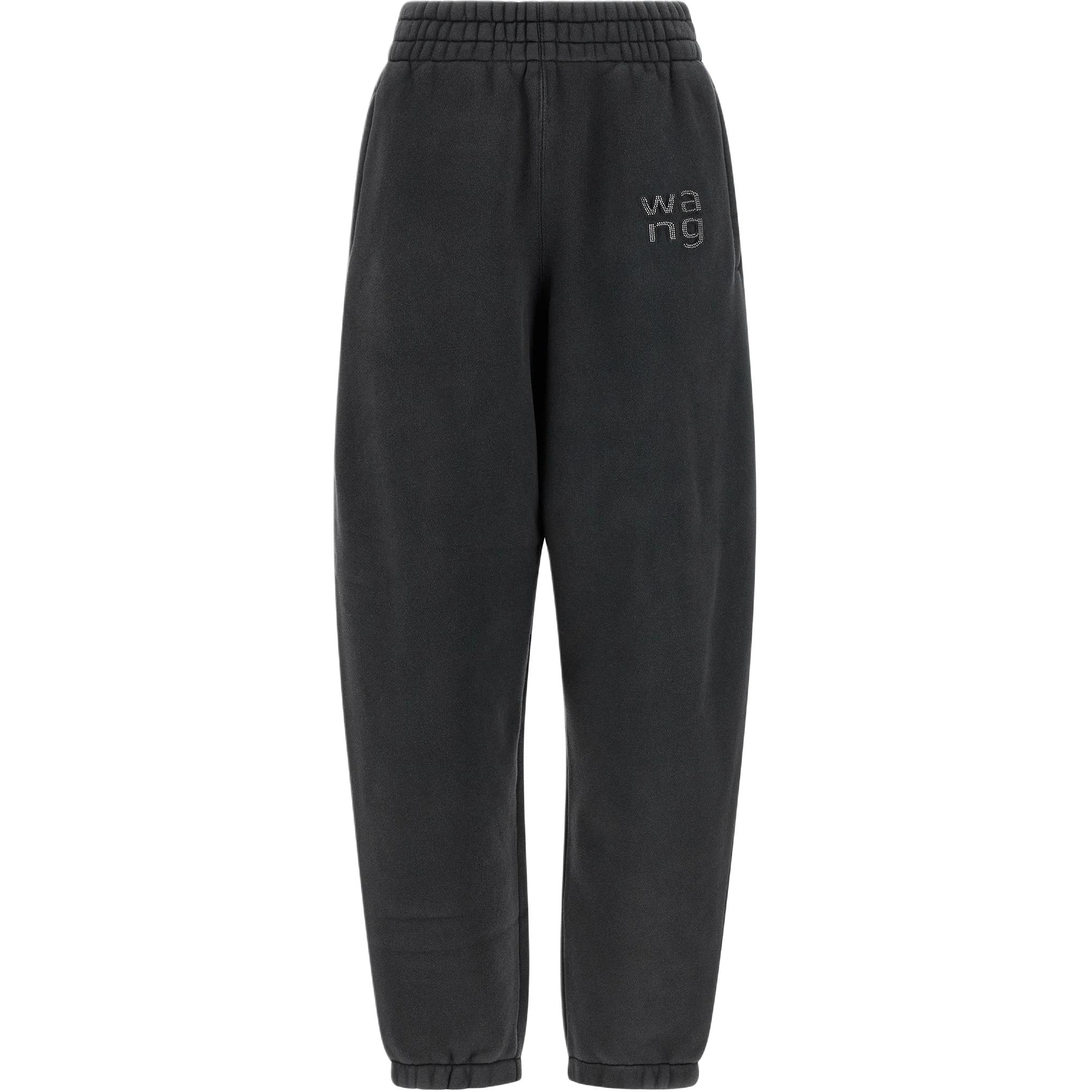 

Вязаные спортивные штаны для женщин Alexander Wang, черный