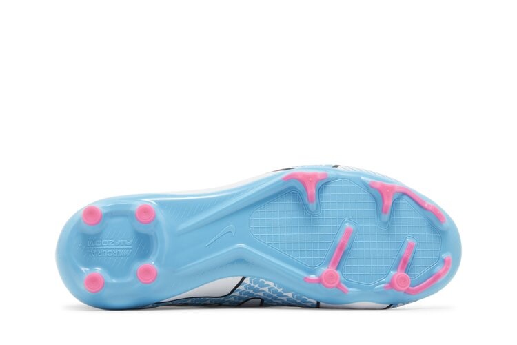 Кроссовки Nike Zoom Mercurial Superfly 9 Academy FG MG GS, белый — фото 4