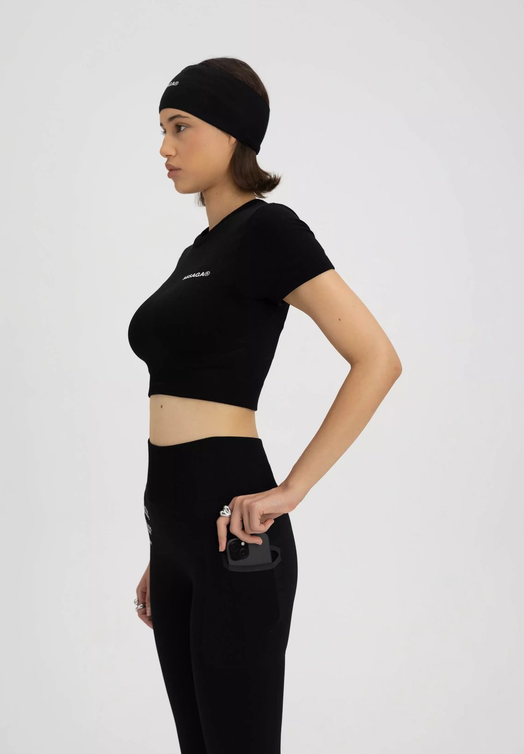 

Леггинсы MOVEMENT SEAMLESS Misaga, черный