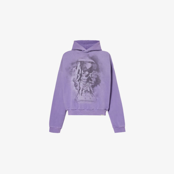 

Толстовка Atlas oversize из хлопкового трикотажа Represent, фиолетовый