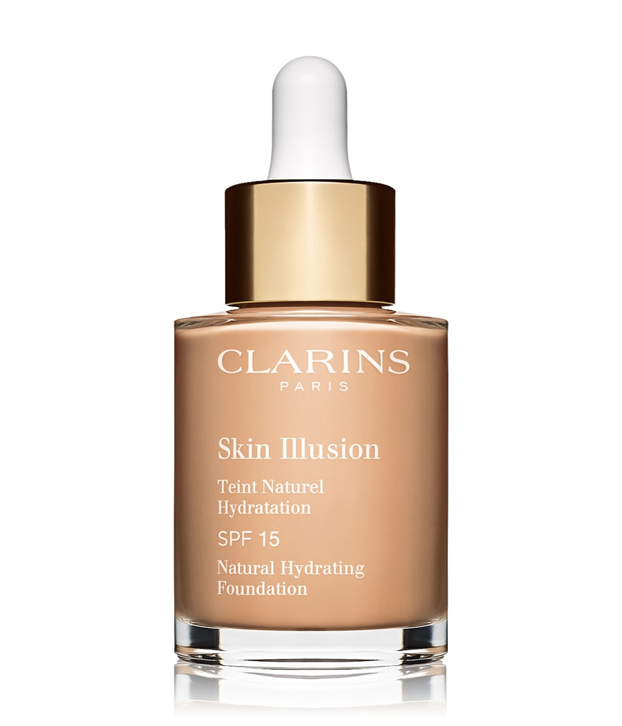 

Жидкая основа CLARINS Skin Illusion Natural Hydrating SPF 15, Nr. 108.3N, 30 ml