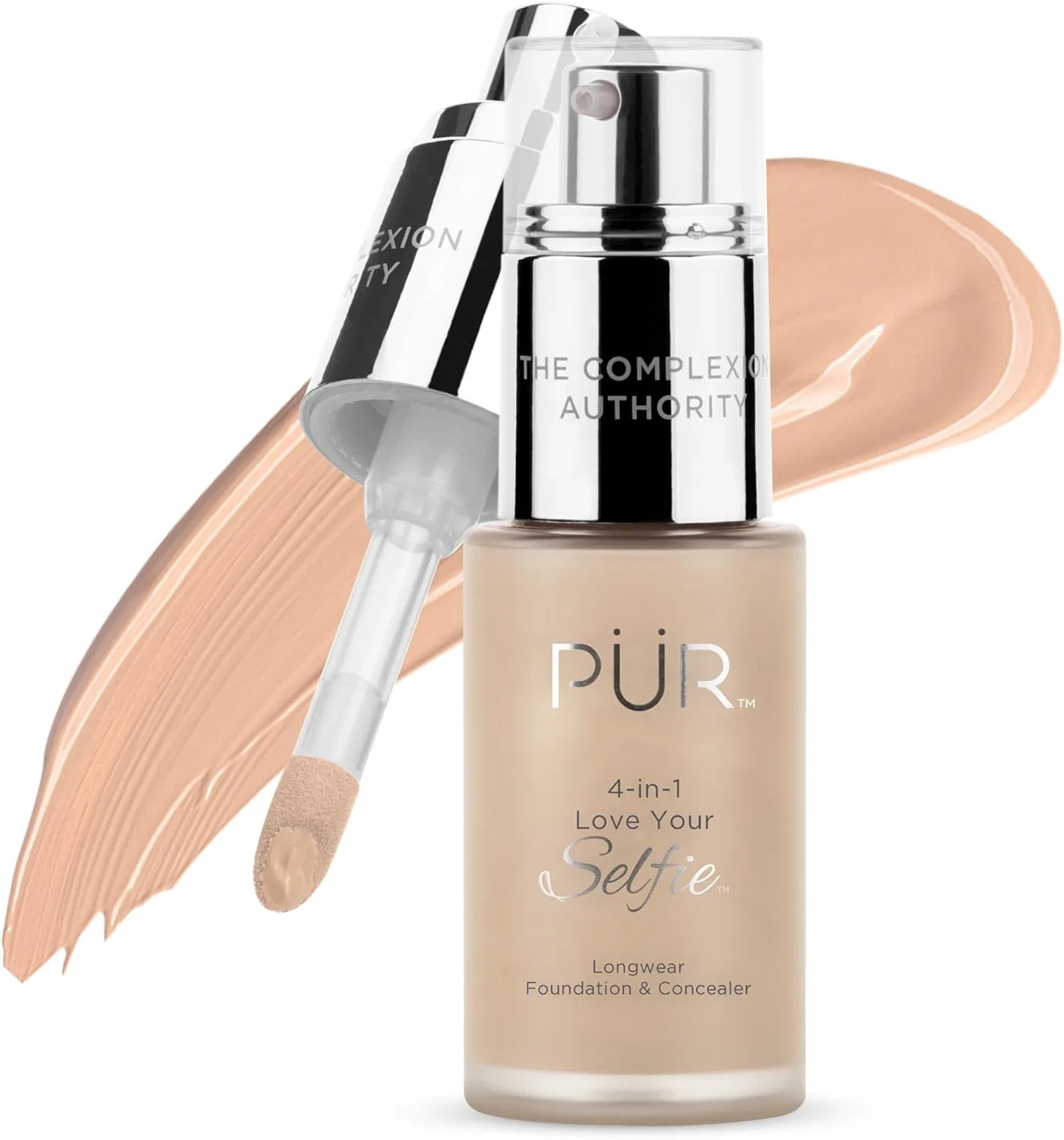 Тональное средство 4-в-1 Pür Minerals Love Your Selfie Foundation & Concealer оттенок MG5 Almond (30 мл)