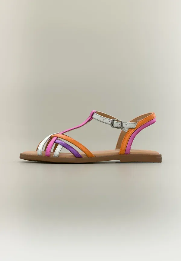 Сандалии Karly girl Geox, фуксия/серебристый