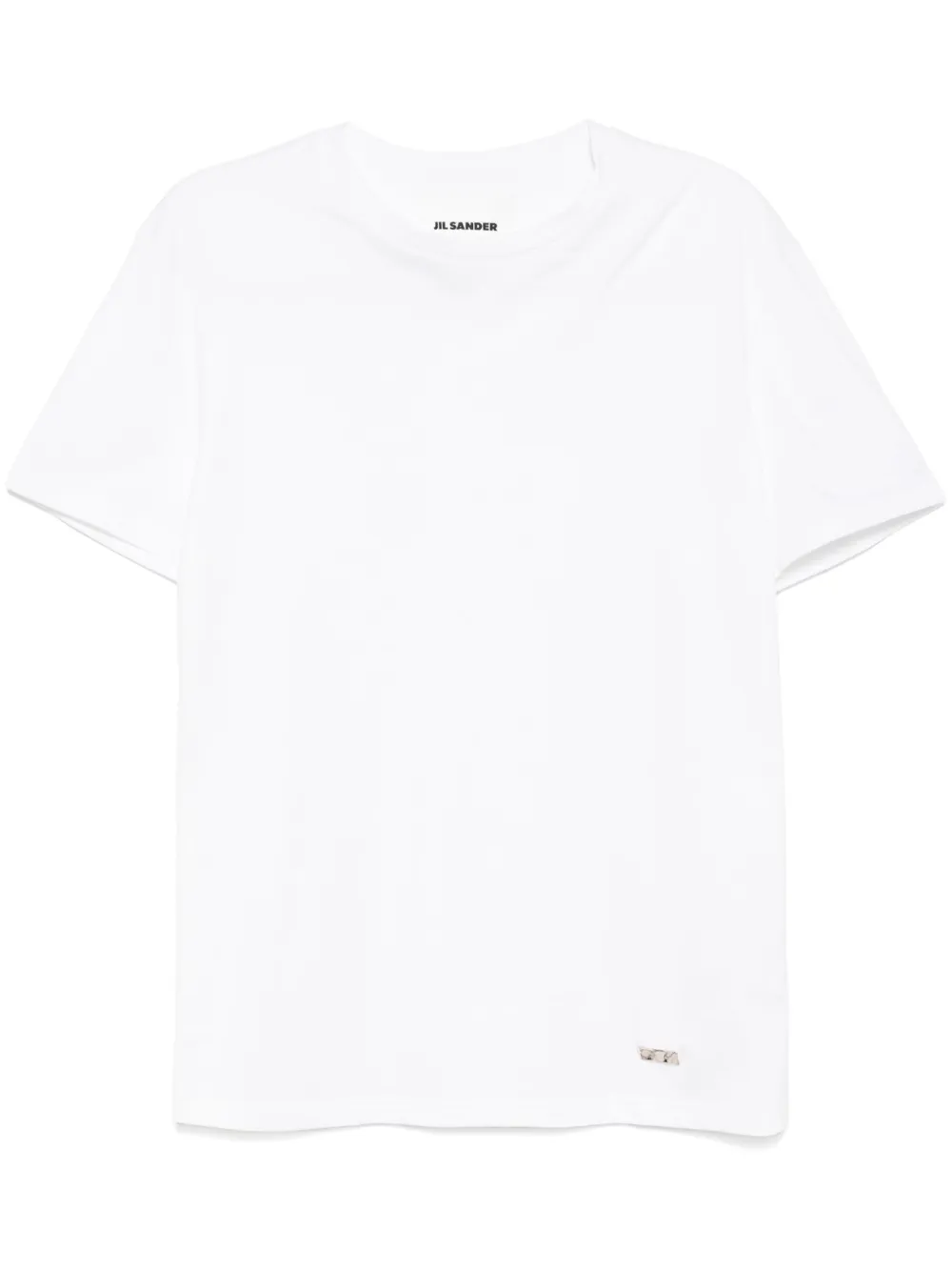 

Футболка с круглым вырезом JIL SANDER, белый