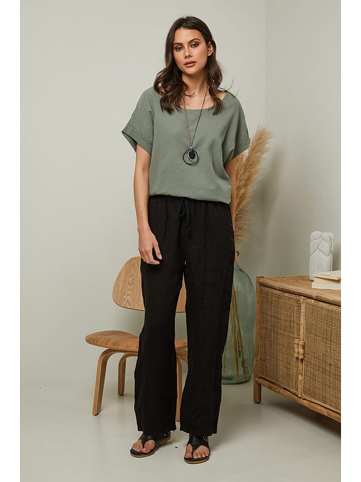 

Тканевые брюки Joséfine, черный, Серый, Тканевые брюки Joséfine, черный