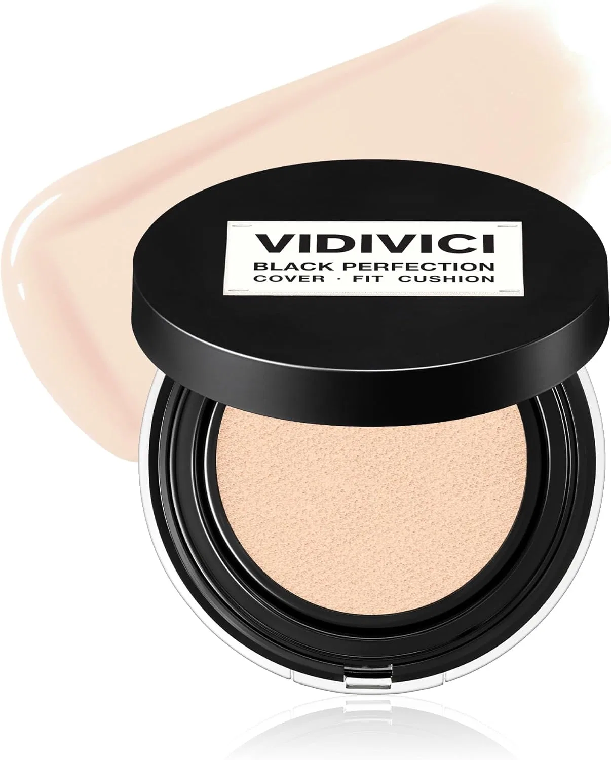 Тональная основа Видивиджи Black Perfection Cover Fit Cushion SPF40 PA++ 15 г 19N