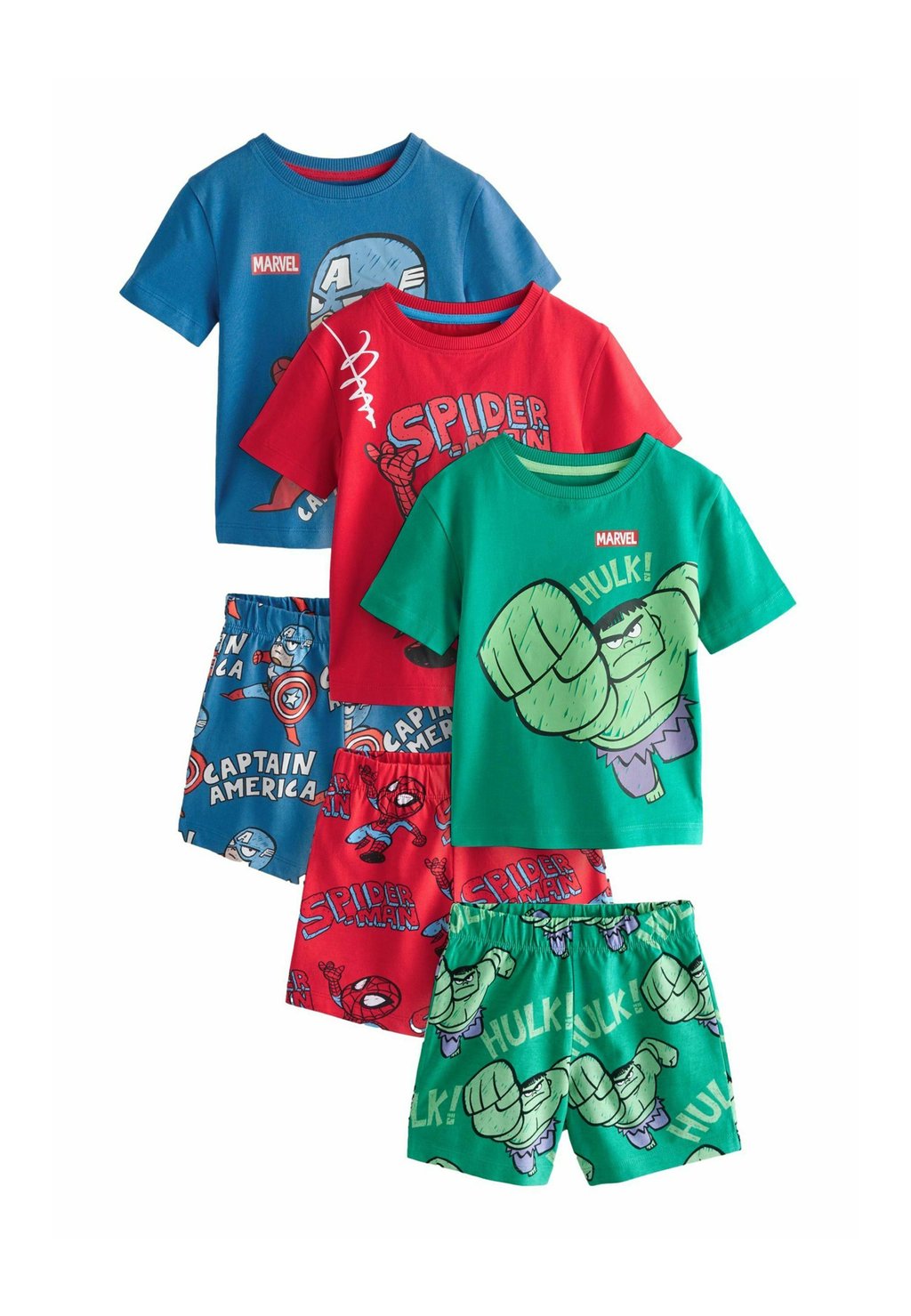 

Пижама REGULAR FIT- LICENSE 3 PACK SET Next, красный