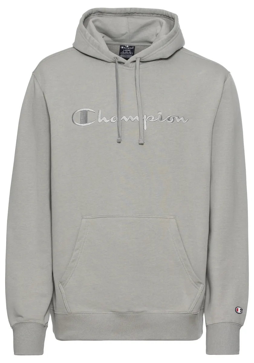 

Толстовка Champion с капюшоном "Icons Hooded Sweatshirt Cosy Fit Sc", серый