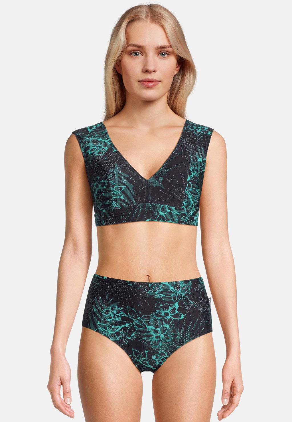 

Бикини FLOWERS SET BECO the world of aquasports, черный