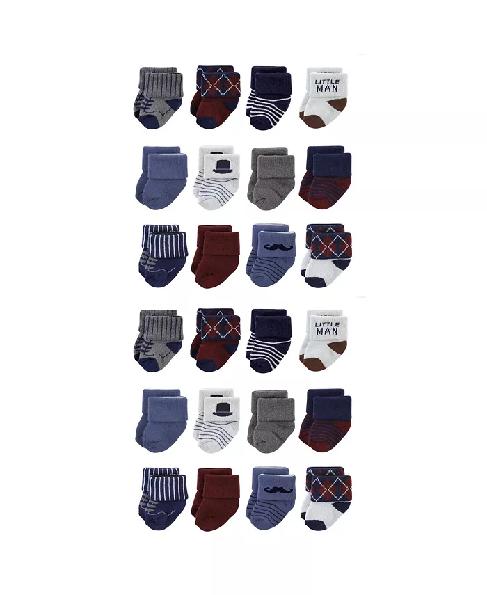 

Детские носки Hudson Cotton Rich Terry, 24 пары Hudson Baby, синий
