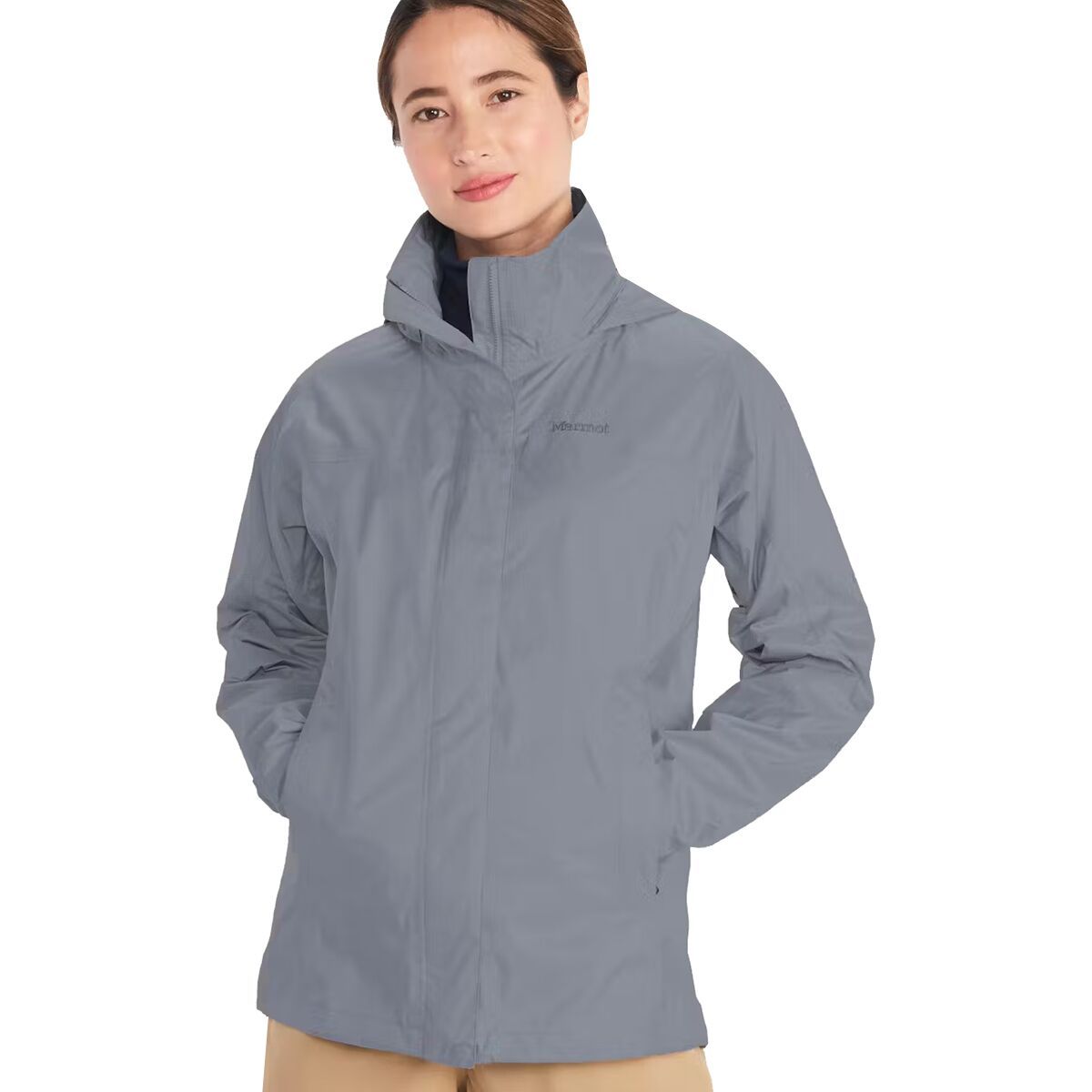 

Экологичная куртка Precip Marmot, цвет steel onyx