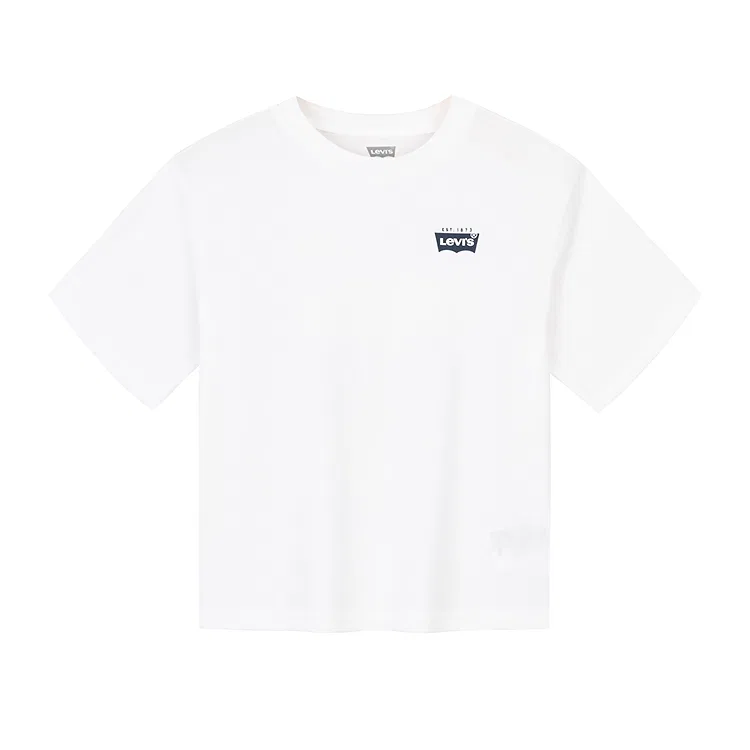 Футболка с коротким рукавом для подростков Levis, Bright White