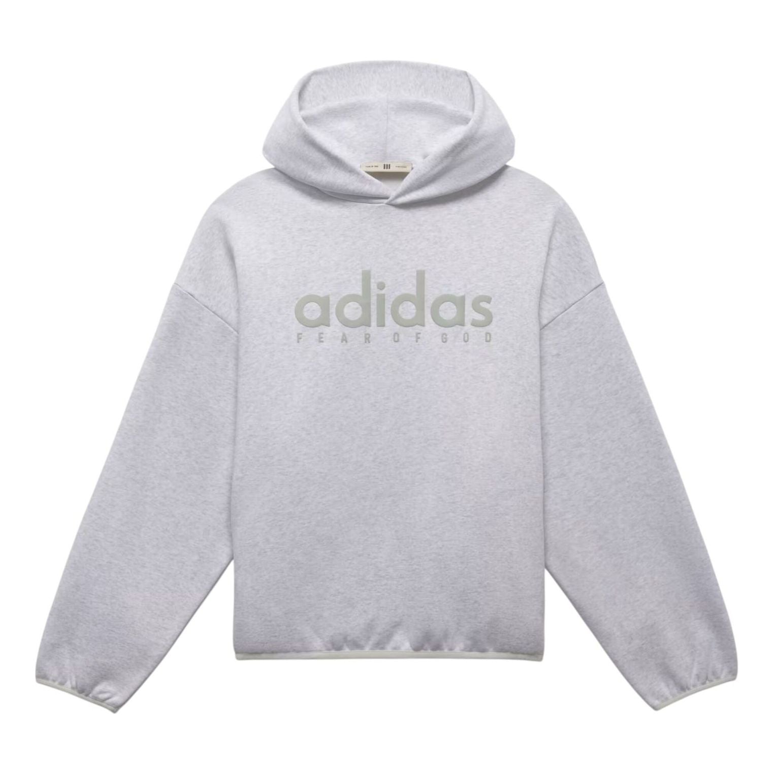 Худи adidas x Fear of God Athletics Cotton Fleece Hoodie 'Light Grey Heather'