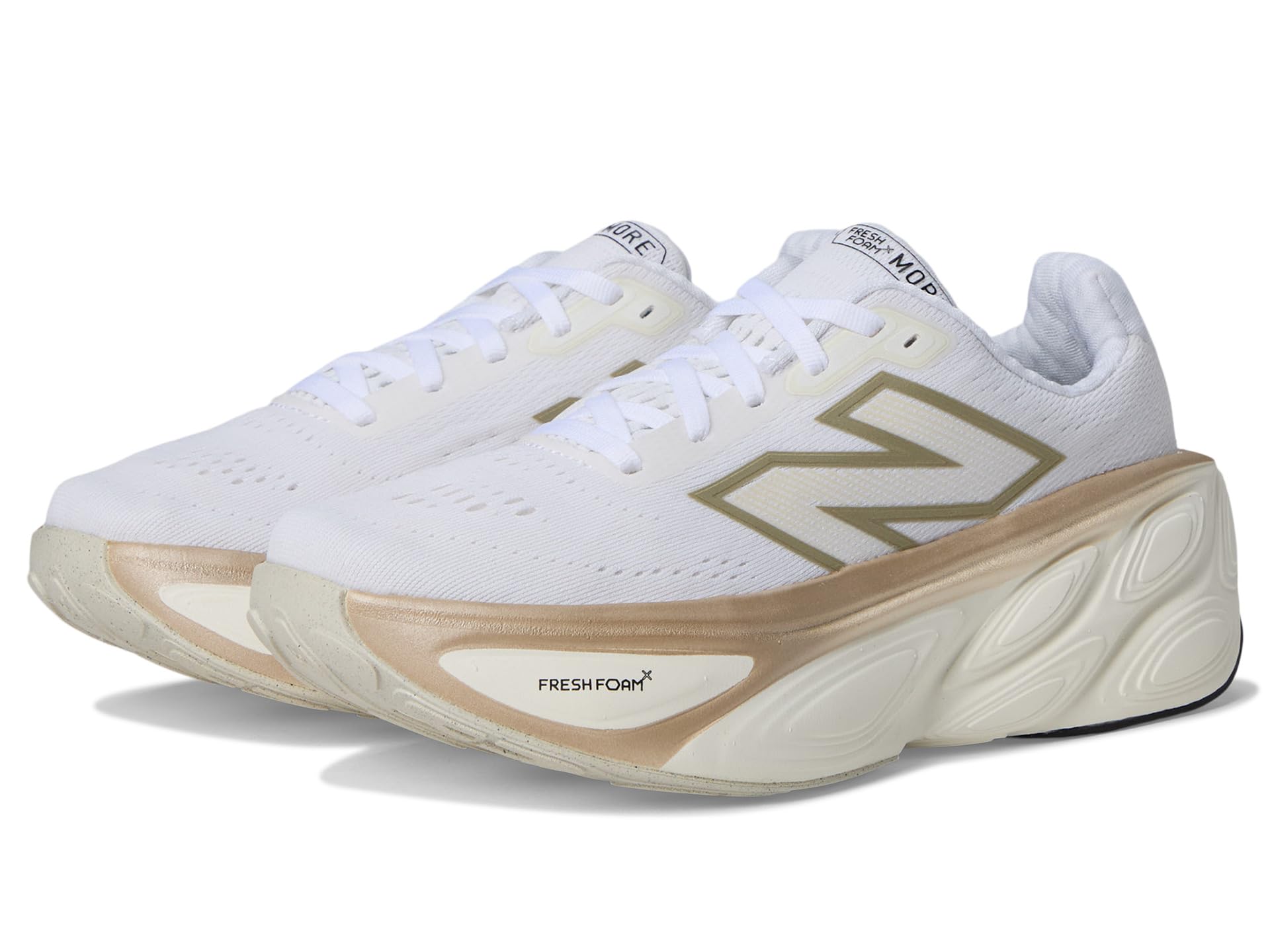 Кроссовки New Balance Fresh Foam X More V5, White/Sea Salt
