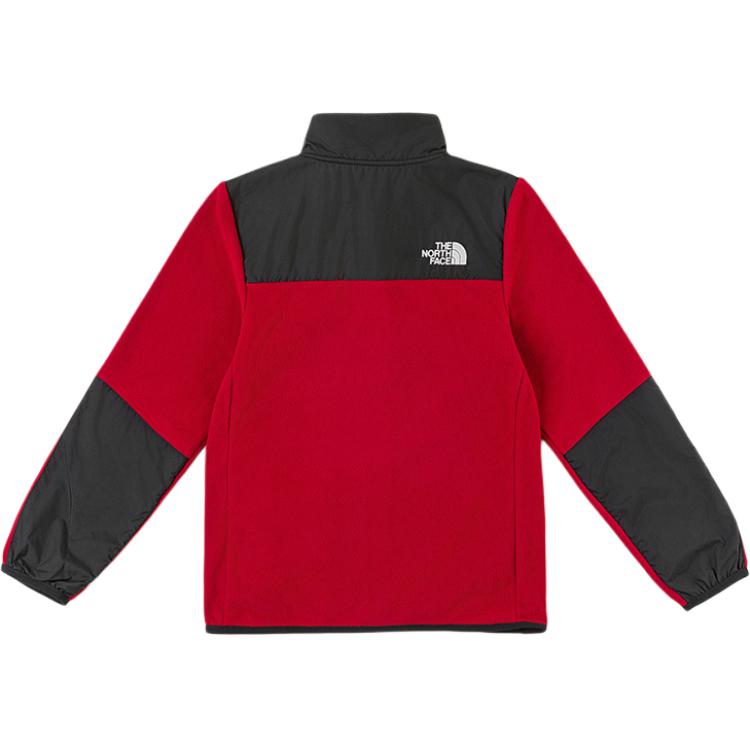Детская флисовая одежда The North Face, mhb/красный — фото 3