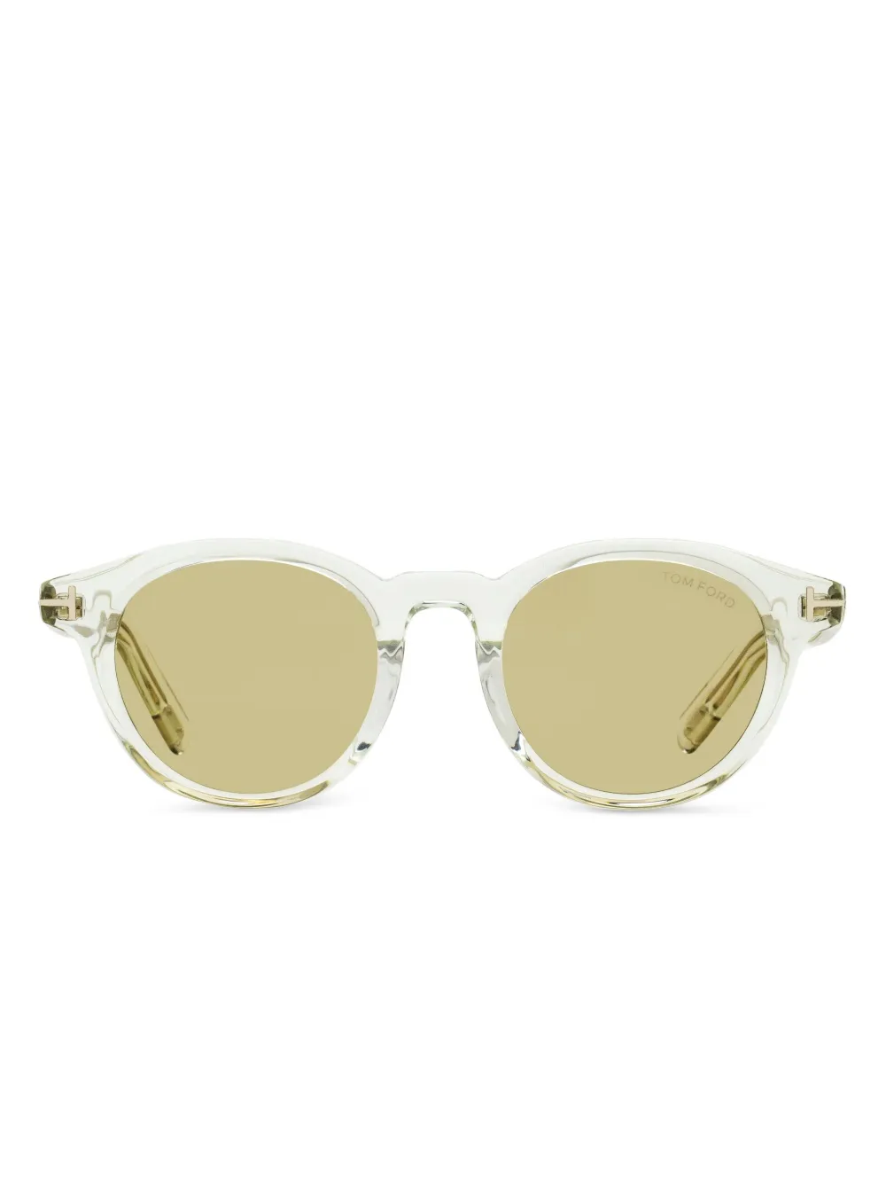 

Солнцезащитные очки в круглой оправе TOM FORD Eyewear, нейтральный
